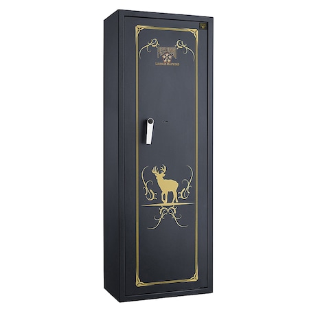 Paragon Safes Gun Safe - Rifle Cabinet Holds 8 Firearms, Handguns, 2 Exterior and Interior Keys by 226218GAC